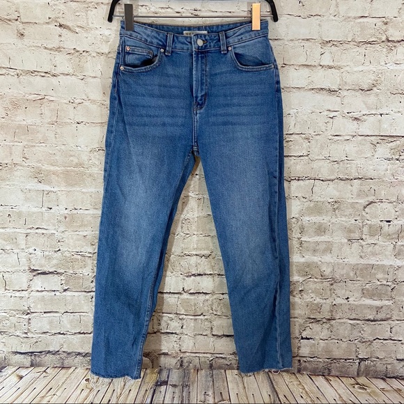 Denim&Co Denim - Denim & co rough hemp cut jeans ankle size 8